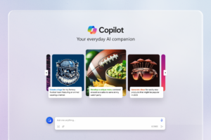 Carousel of Microsoft Copilot generated images