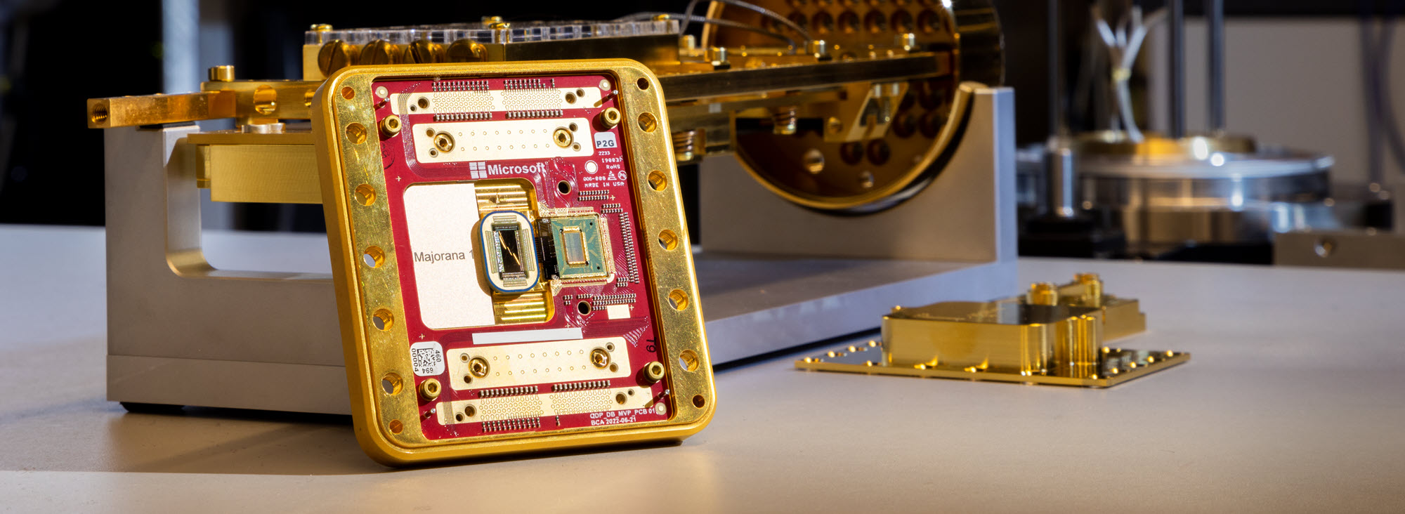 Picture of Microsoft's newest chip