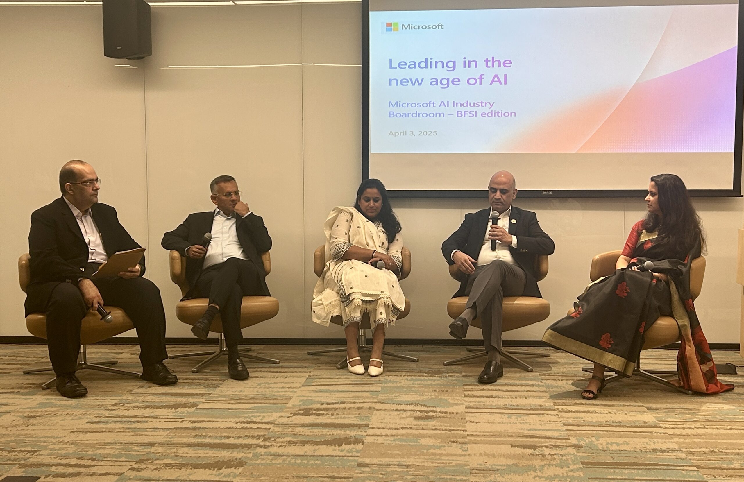 People on a panel